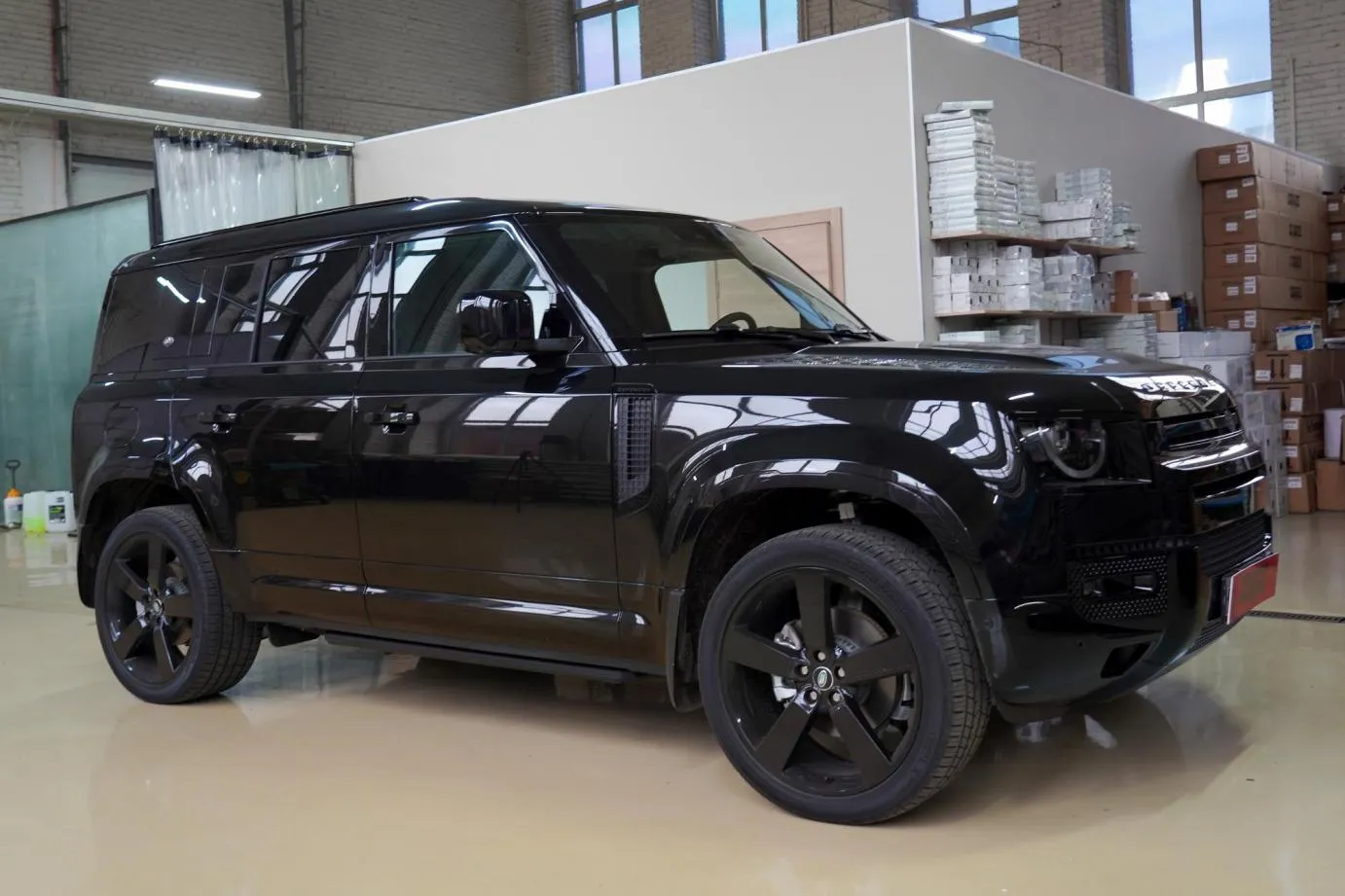 Электропороги ATS для Land Rover Defender 2 -110
