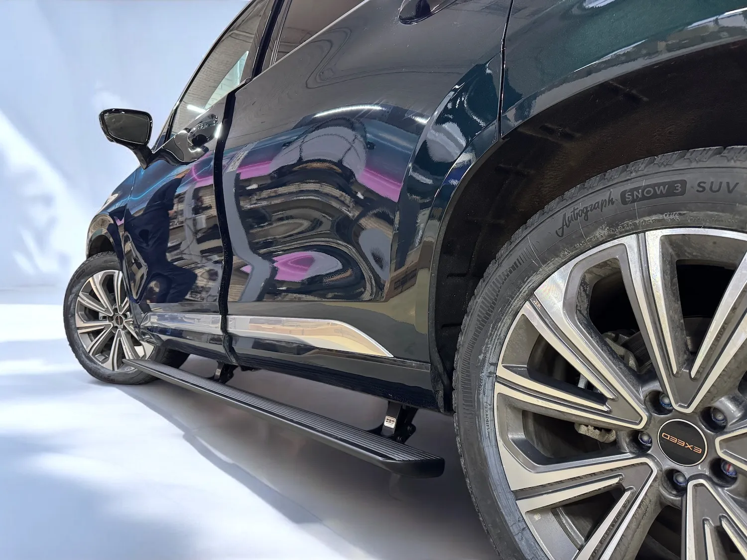 электрические выдвижные пороги ats для exeed vx