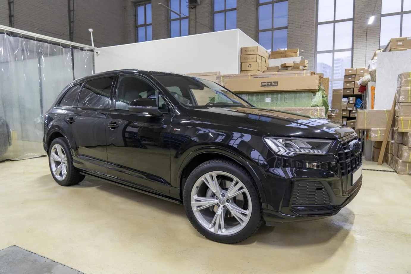 электрические выдвижные пороги ats для автомобиля audi q7
