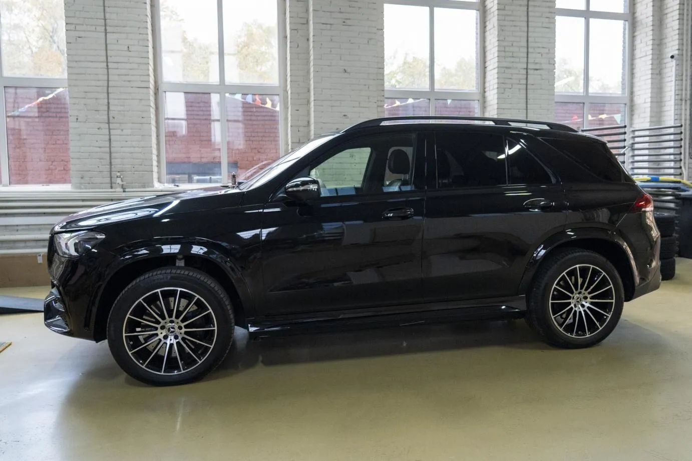 Электропороги ATS в стиле MAYBACH для Mercedes-Benz GLE II (V167)