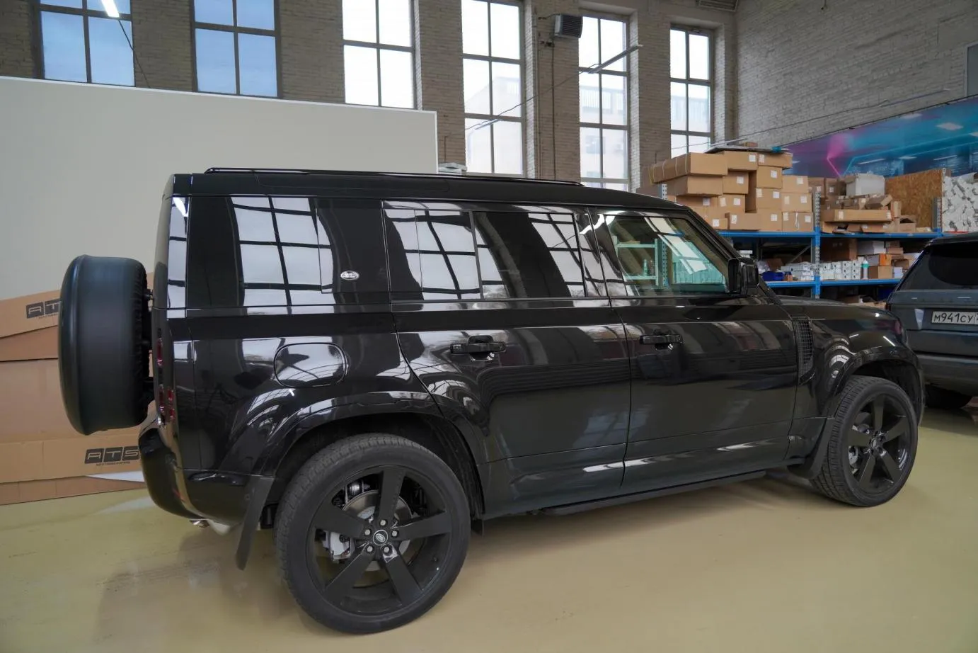 Электропороги ATS для Land Rover Defender 2 -110