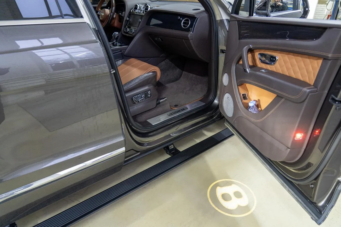 Электрические выдвижные пороги ATS для bentley bentayga