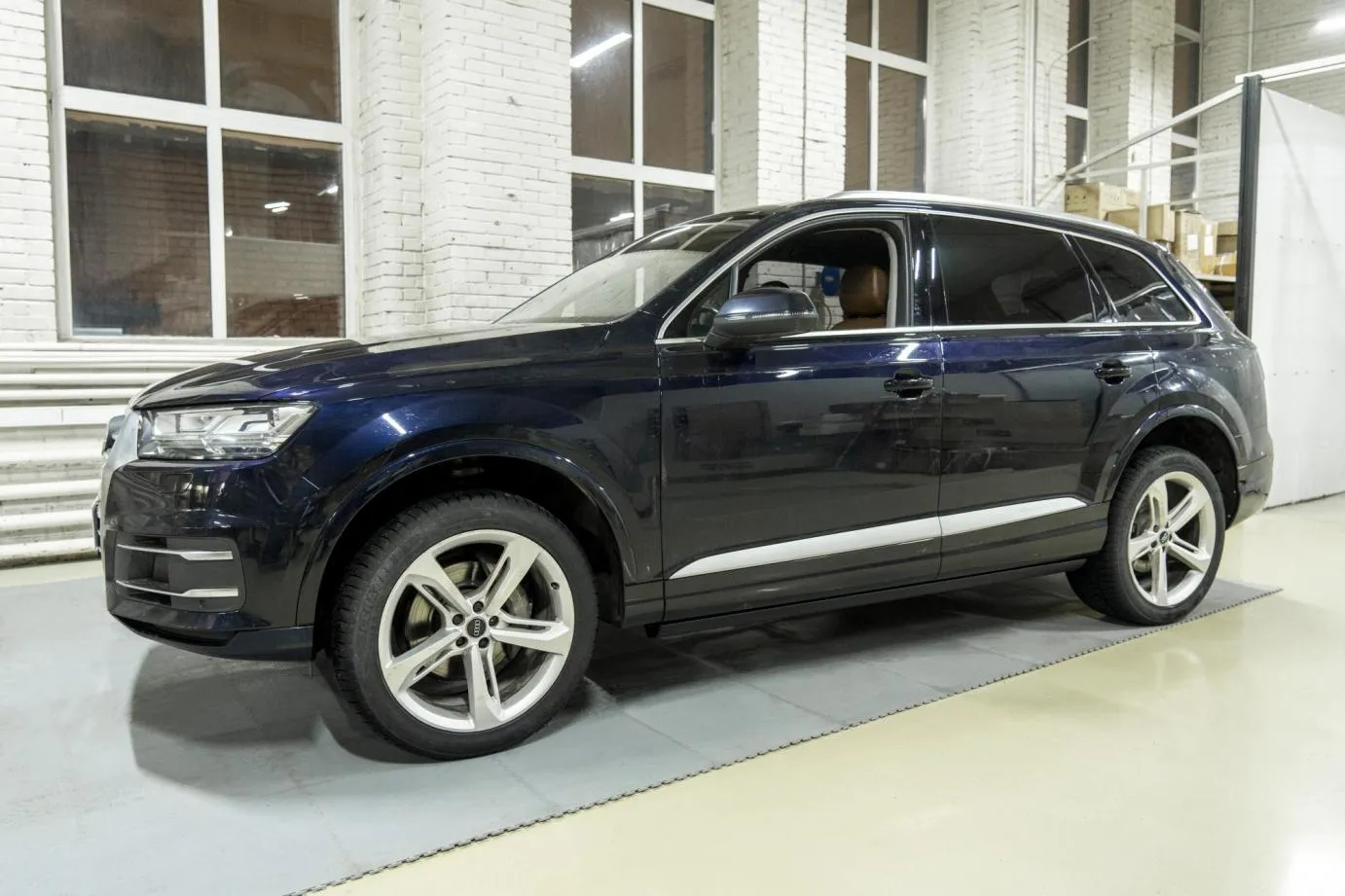 Выдвижные пороги ATS AUDI Q7 4L
