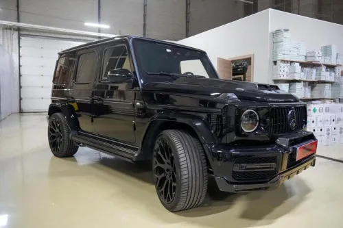Электрические выдвижные пороги ats для Mercedes g class