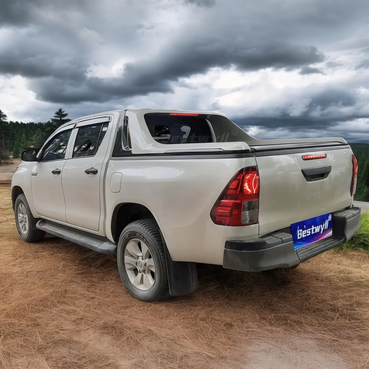 электрическая крышка кузова bestwyll для toyota hilux