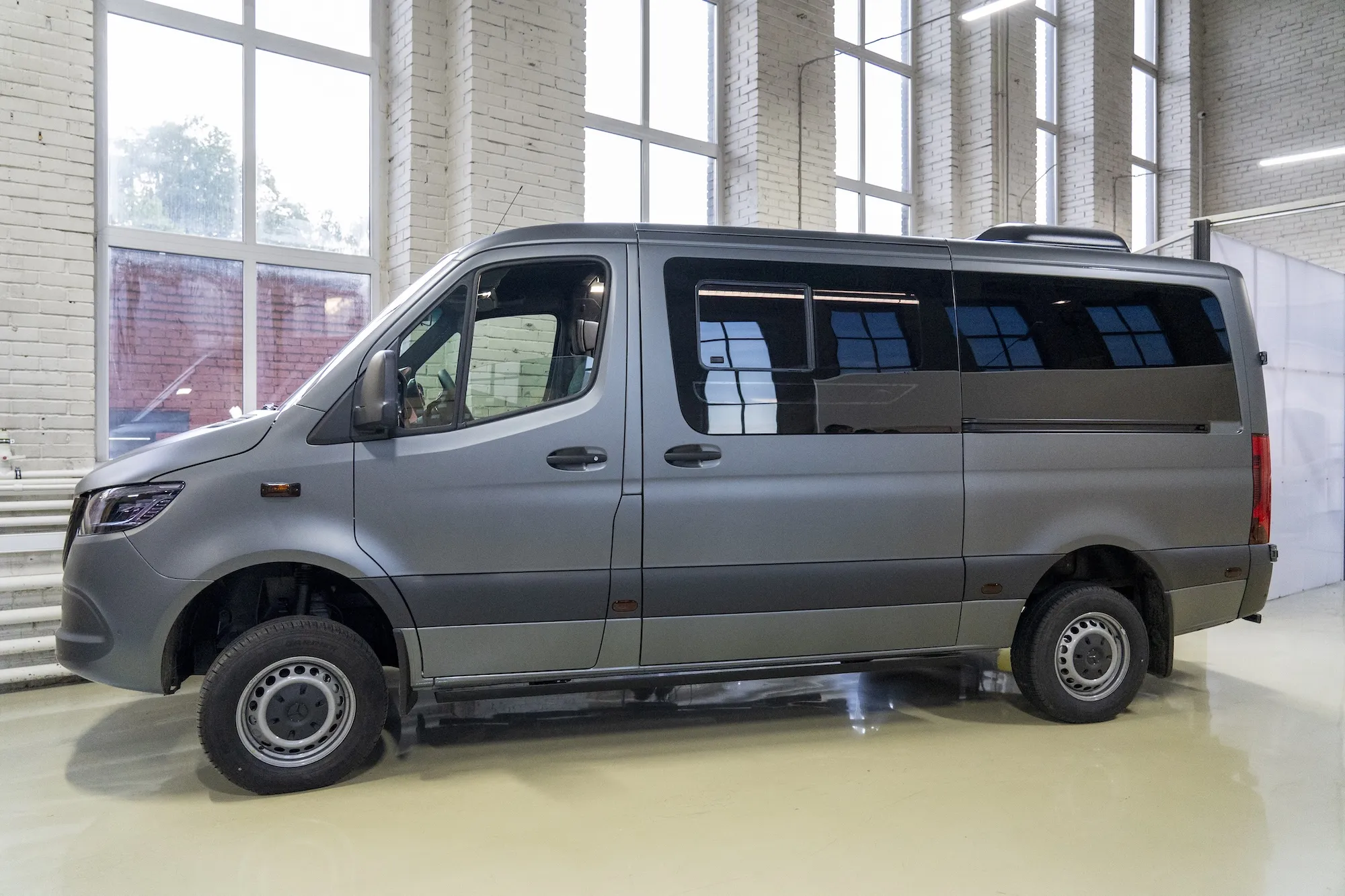Выдвижные пороги ATS для Mercedes Sprinter