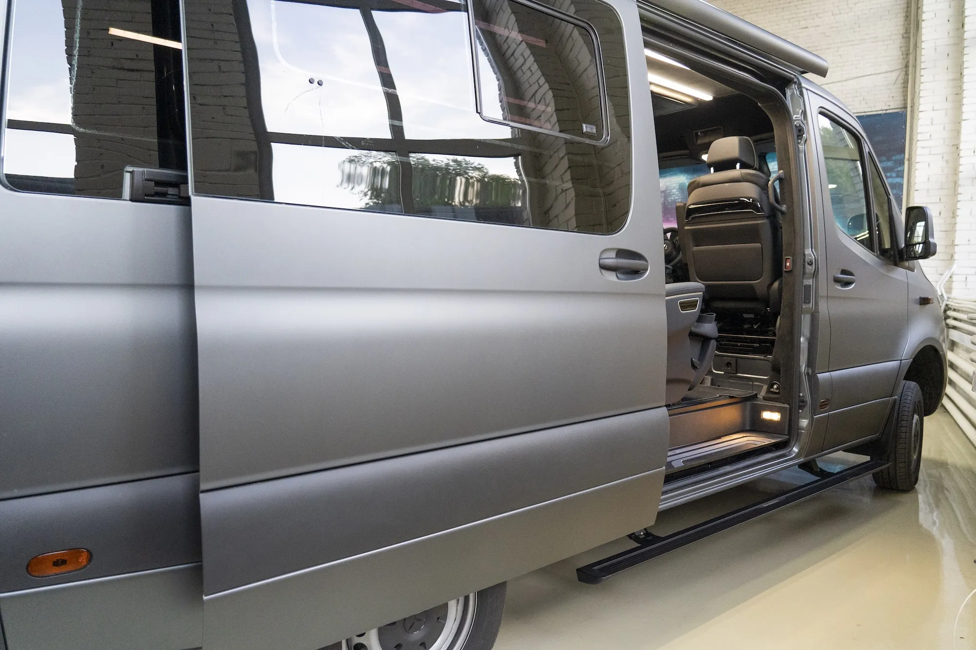 Выдвижные пороги ATS для Mercedes Sprinter