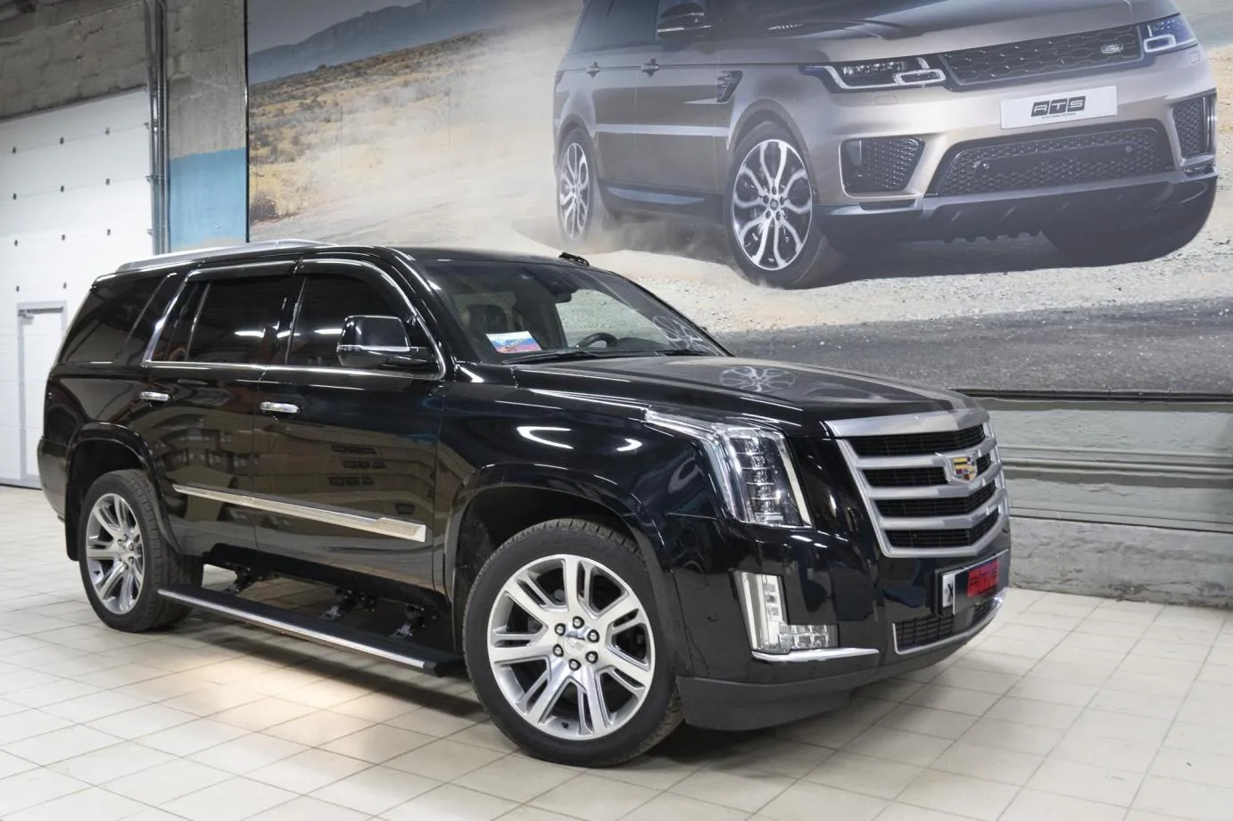 Выдвижные пороги ATS Cadillac Escalade IV
