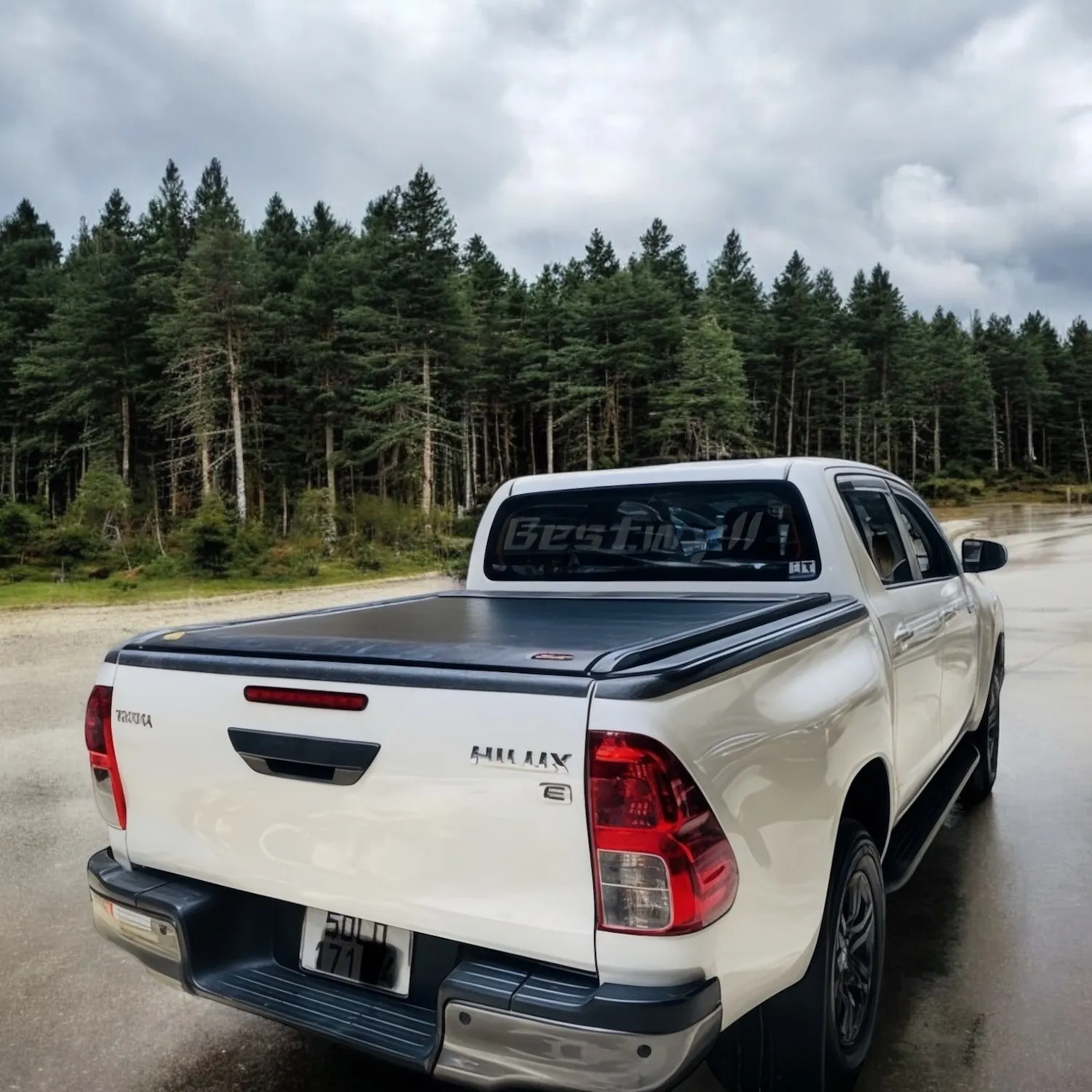 электрическая крышка кузова bestwyll для toyota hilux