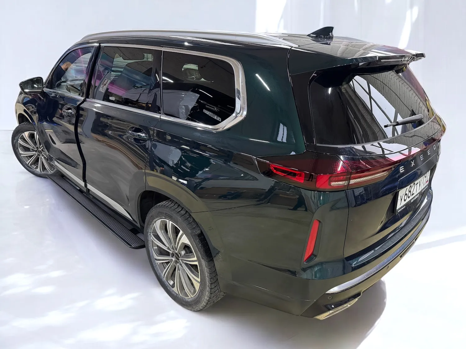 электрические выдвижные пороги ats для exeed vx