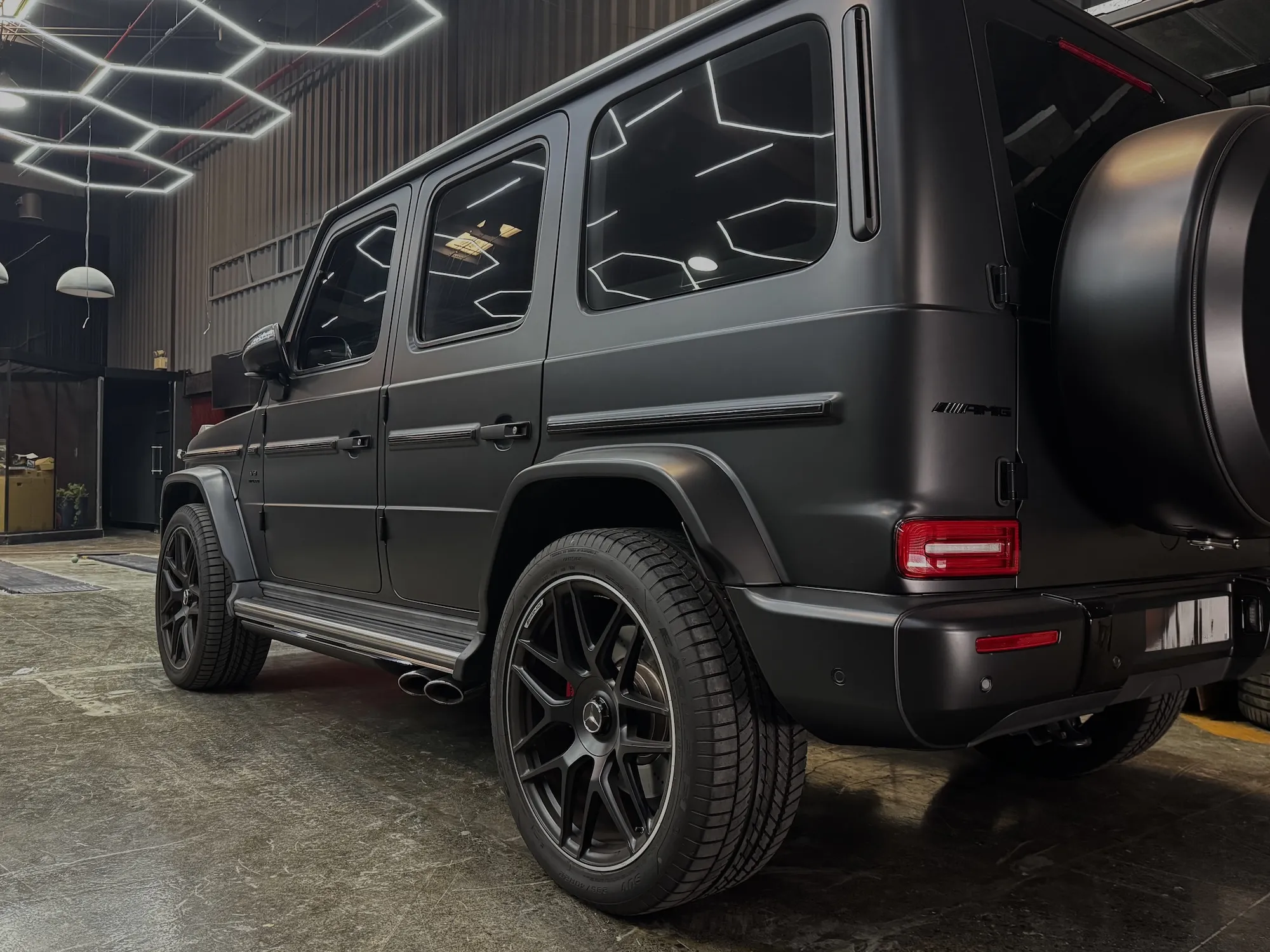 Электрические выдвижные пороги ats для Mercedes g class