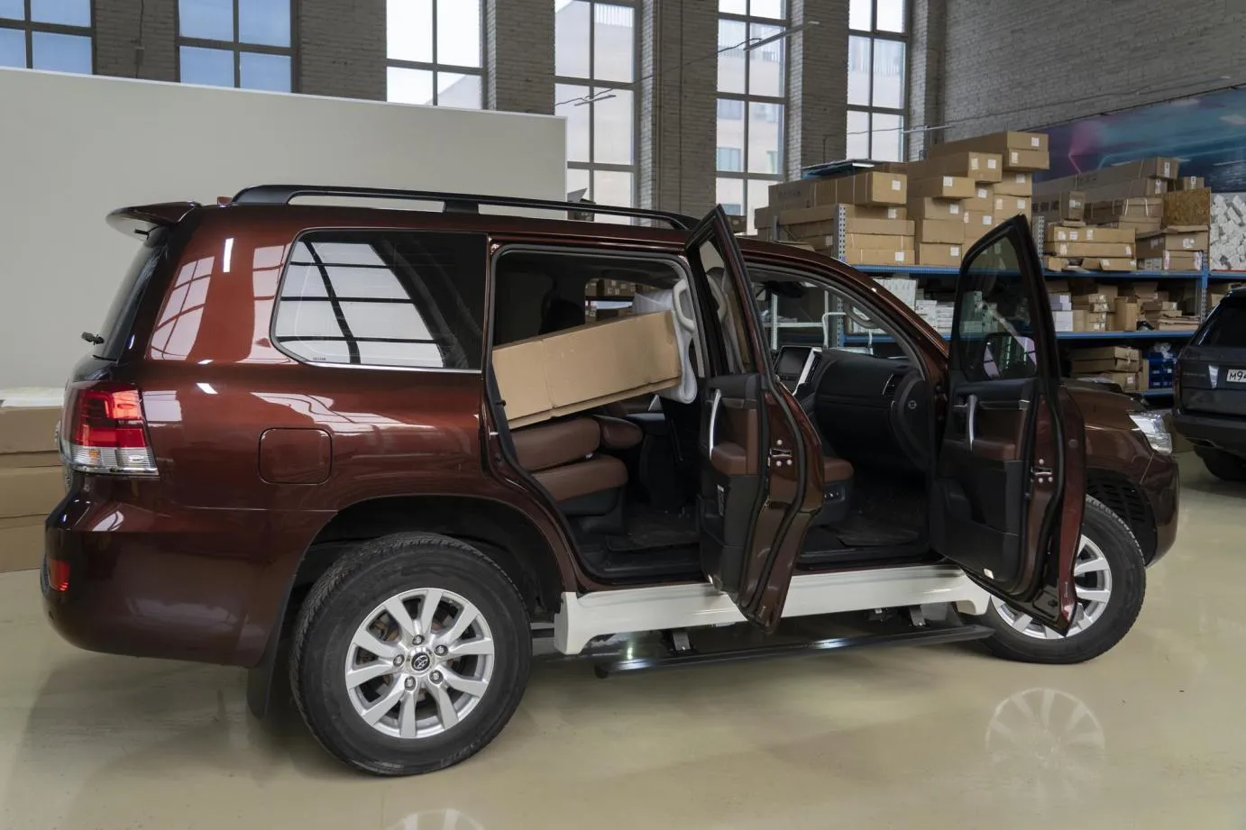 Электропороги ATS Toyota Land Cruiser 200