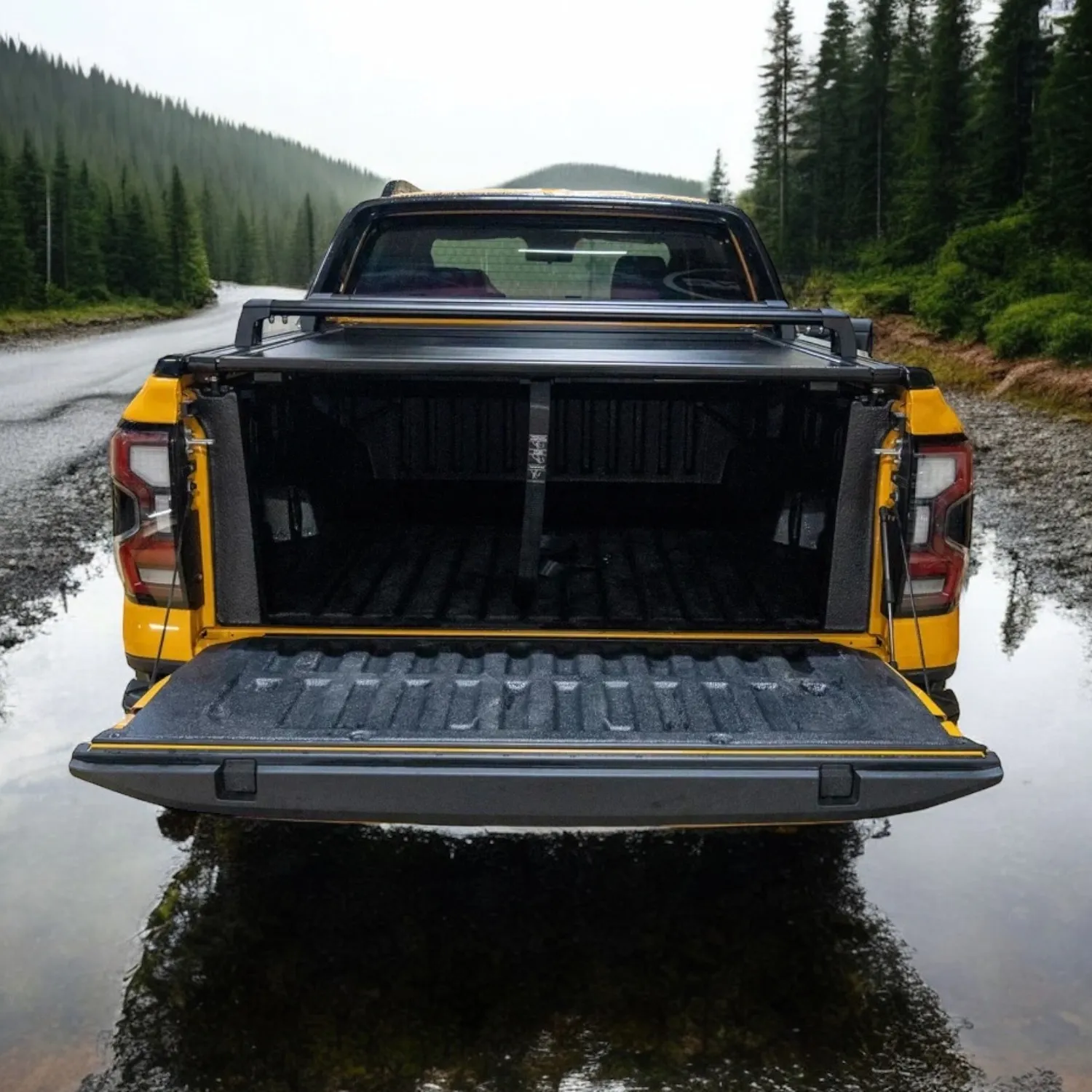 низкие багажные рейлинги bestwyll для ford ranger 