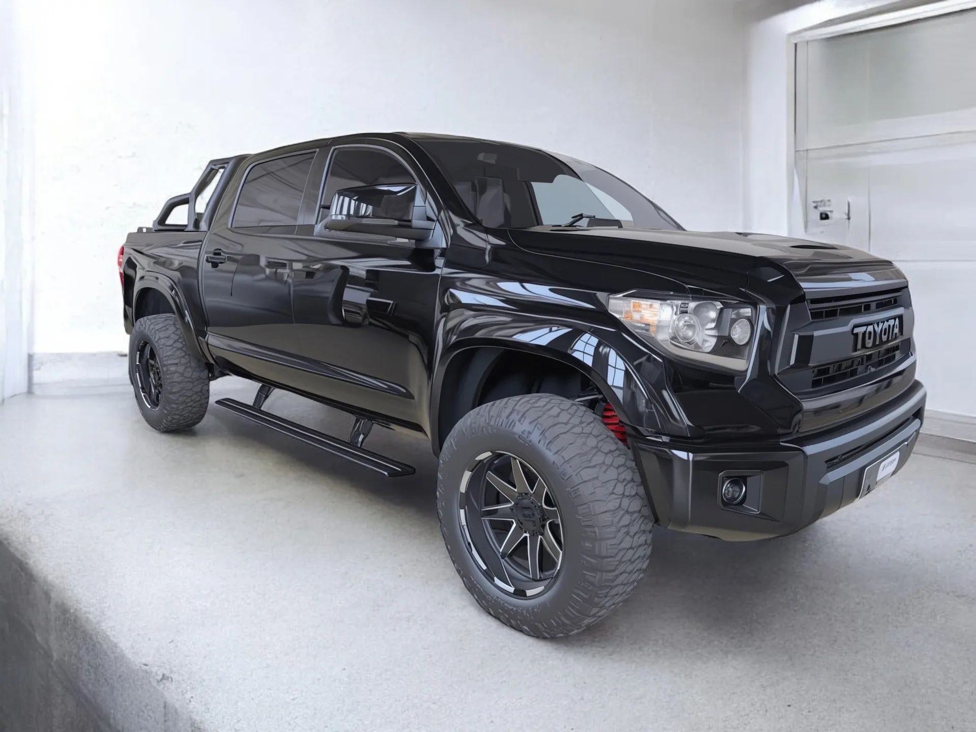 Выдвижные пороги ATS для Toyota Tundra