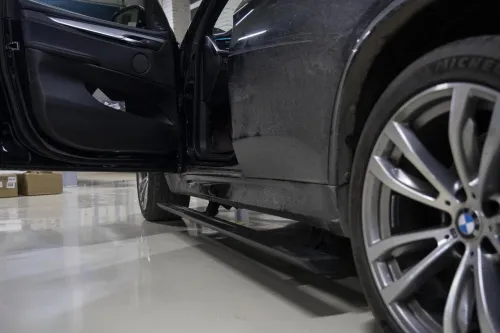 Электрические выдвижные пороги ATS на BMW X5 F15