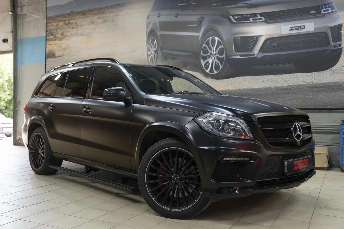 Электропороги ATS Mercedes-Benz GL-class II (X166) (2012-2016)
