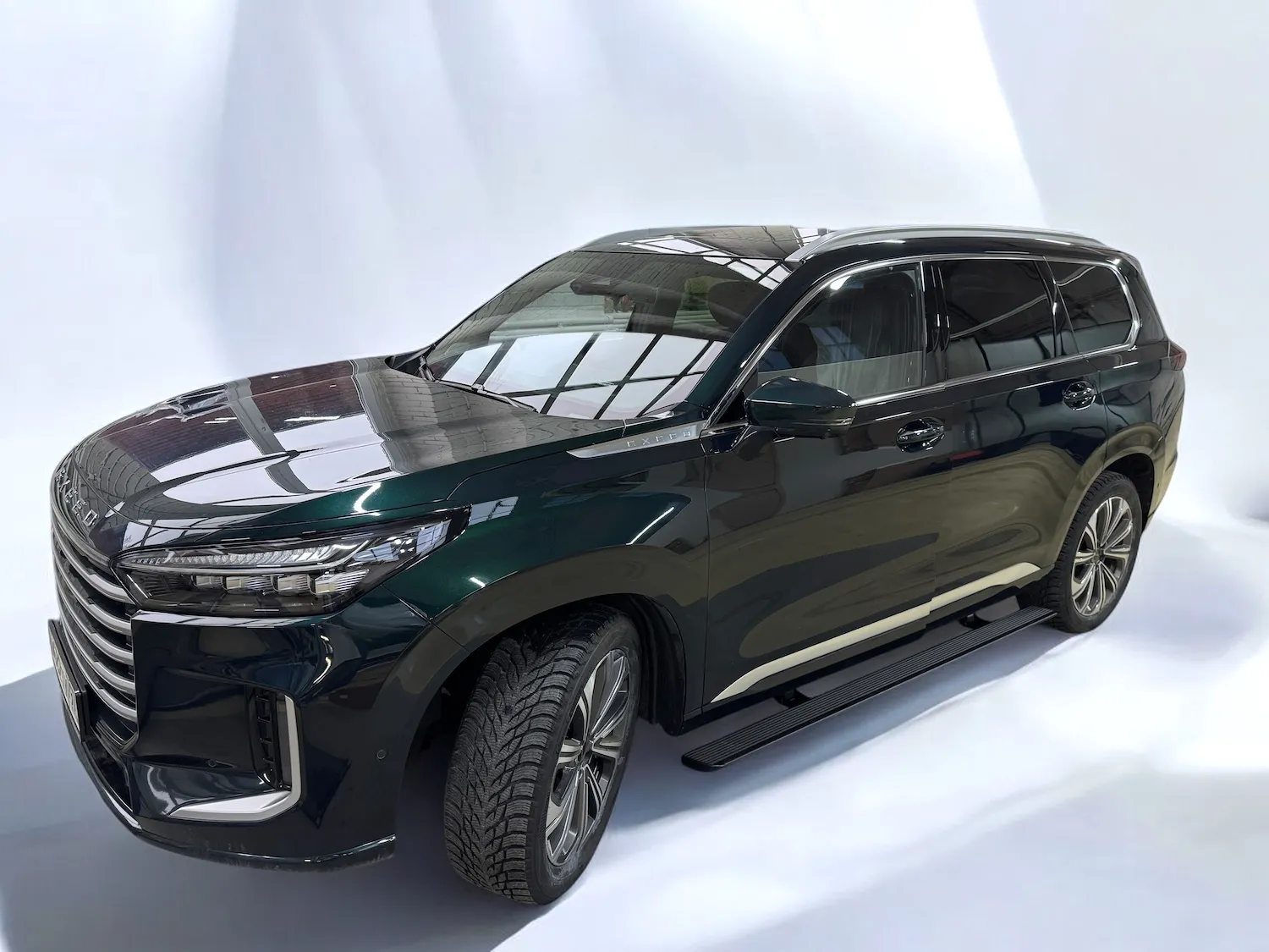 электрические выдвижные пороги ats для exeed vx