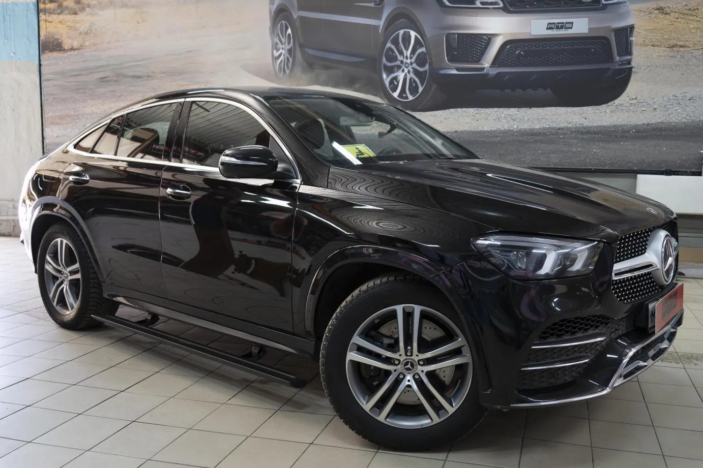 Электрические выдвижные пороги ATS на Mercedes-Benz GLE Coupe II (C167)