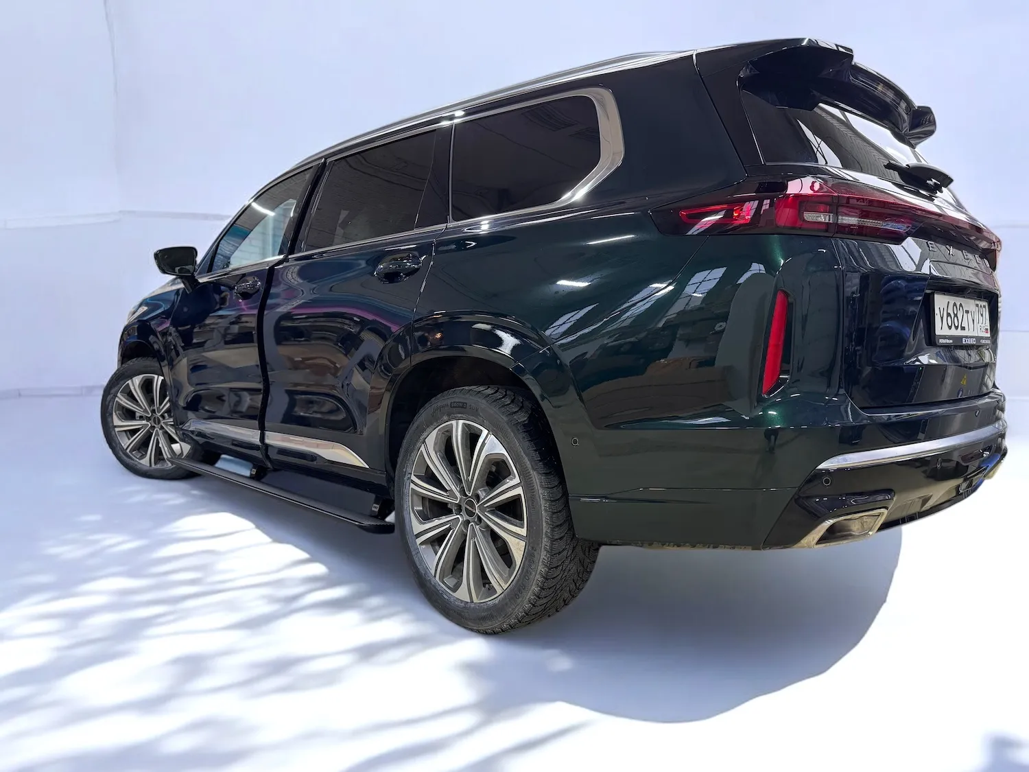 электрические выдвижные пороги ats для exeed vx