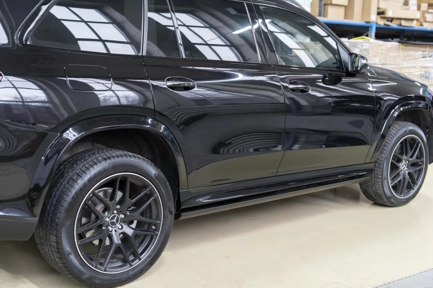 Электропороги ATS Mercedes-Benz GLS II (X167) (2019-2022)