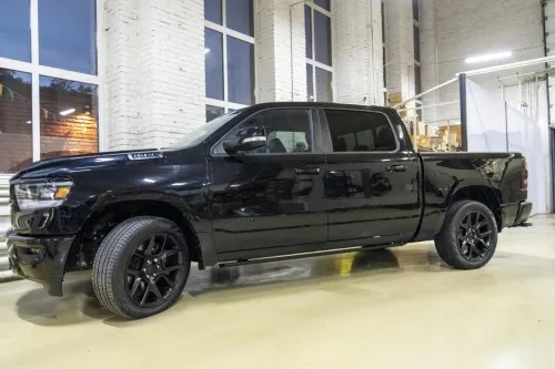 Электрические выдвижные пороги ATS для dodge ram trx