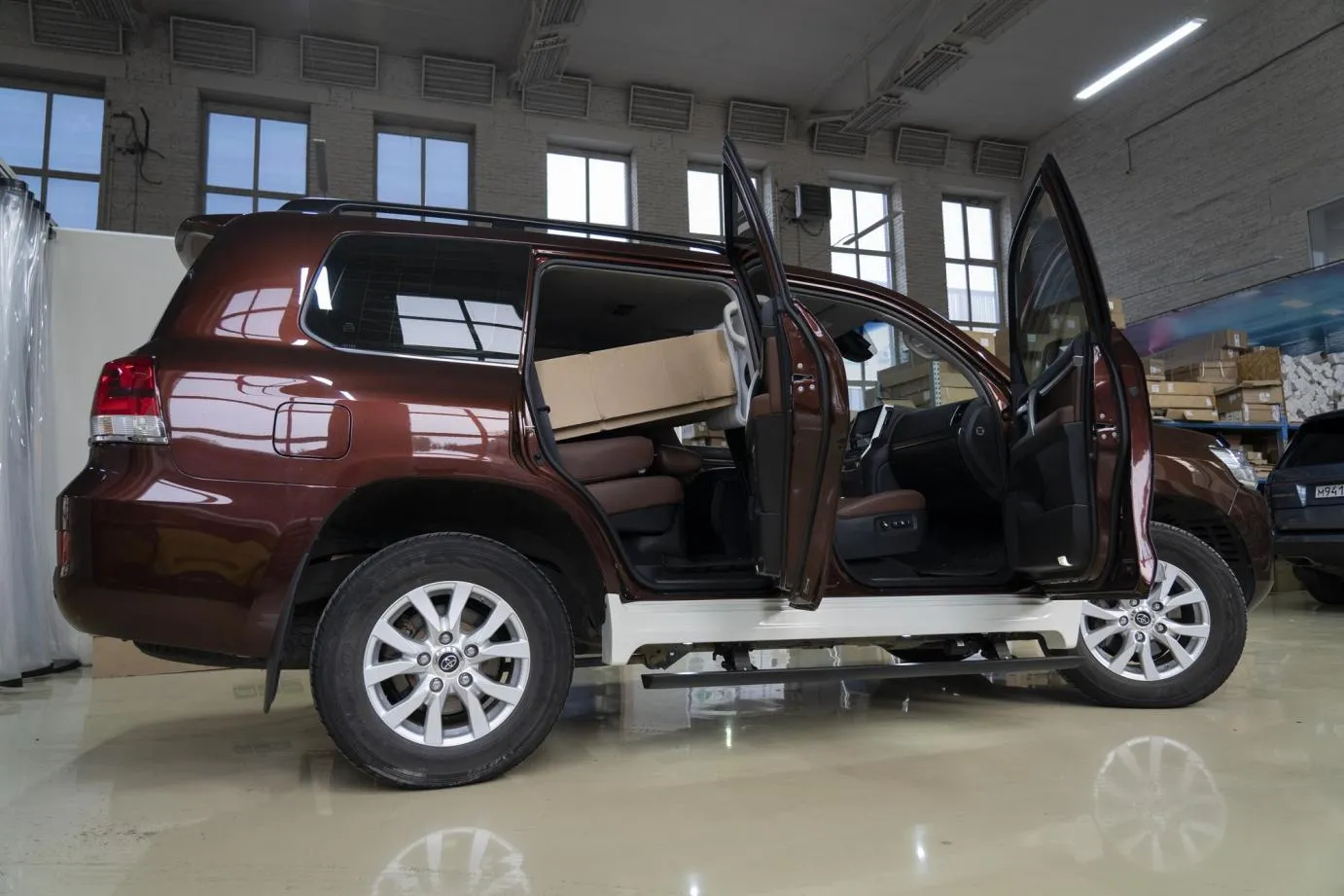Электропороги ATS Toyota Land Cruiser 200