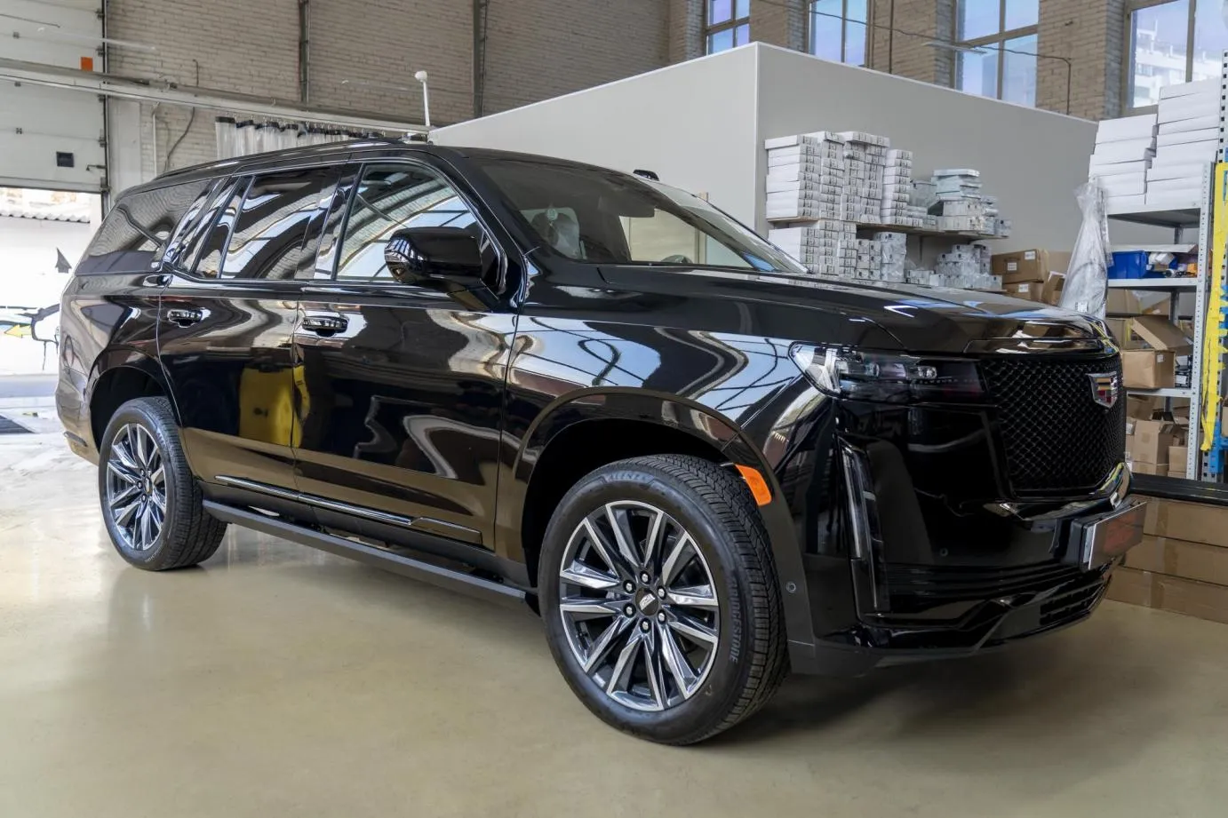 Выдвижные пороги ATS Cadillac Escalade V