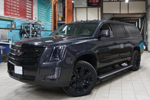 Выдвижные пороги ATS Cadillac Escalade Long