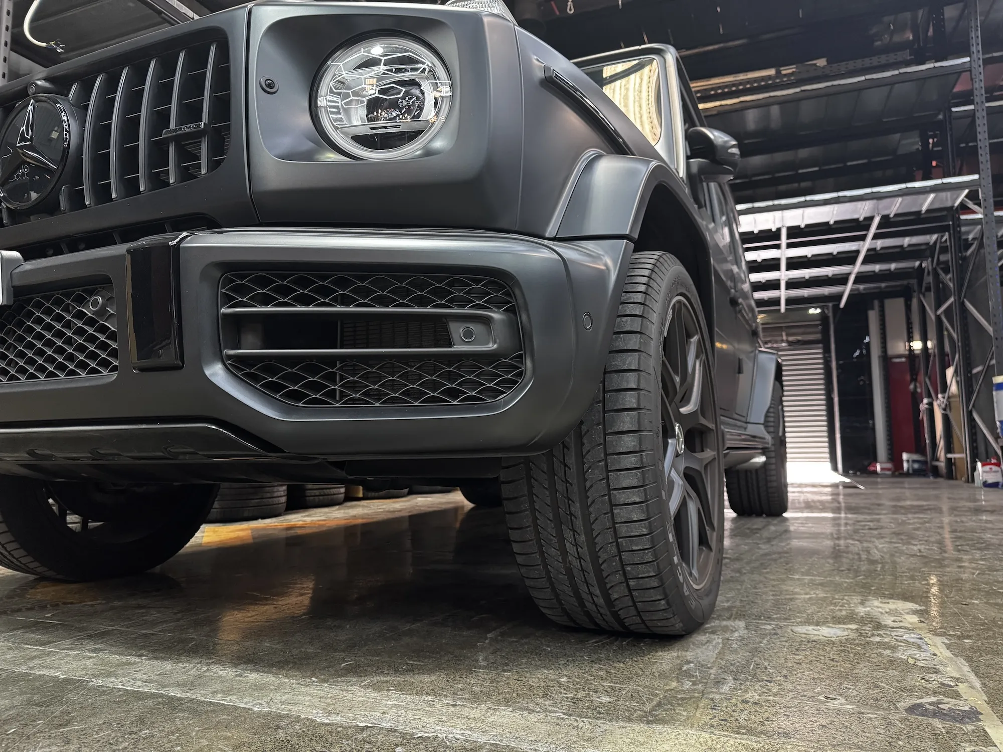 Электрические выдвижные пороги ats для Mercedes g class