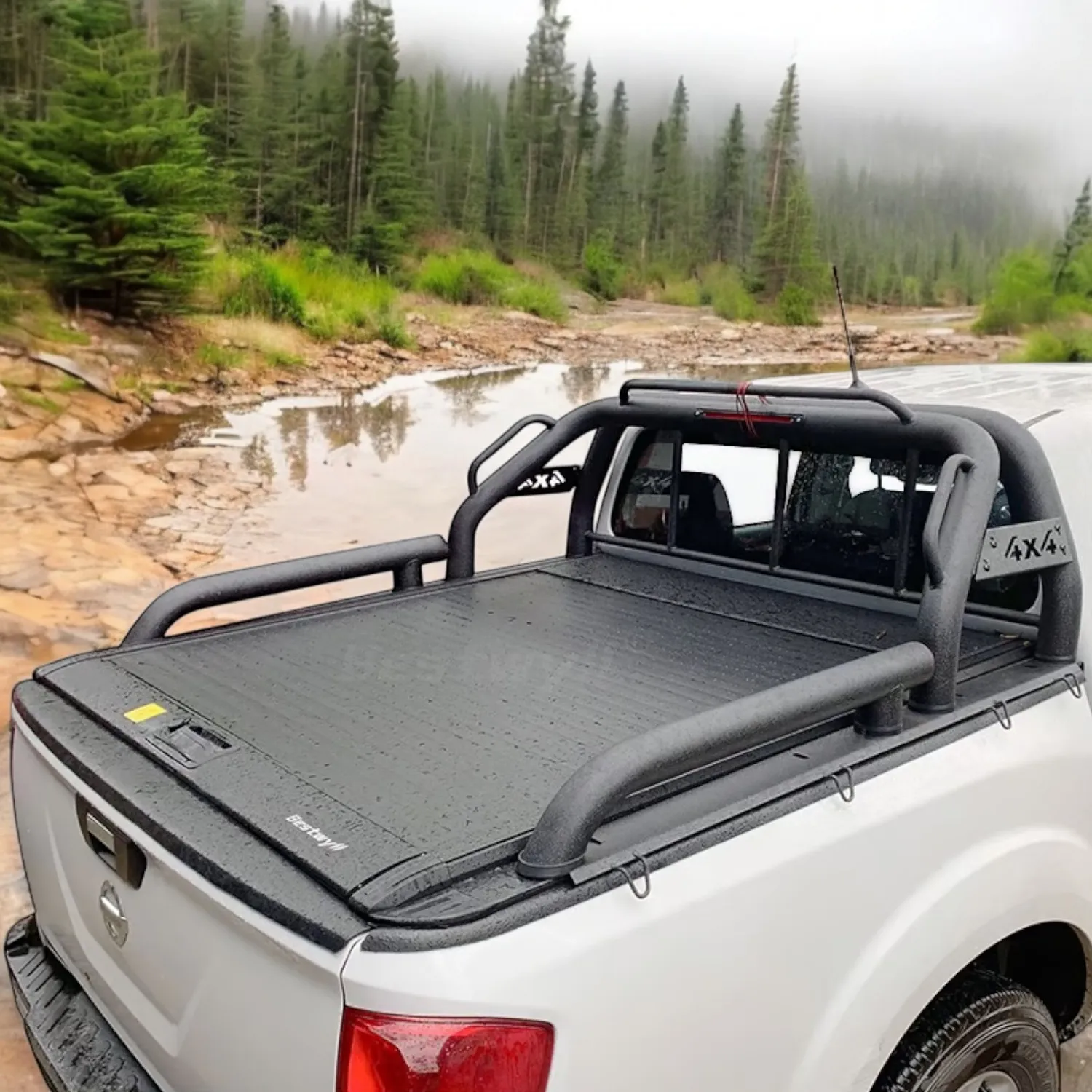 механическая крышка кузова для nissan navara от bestewyll