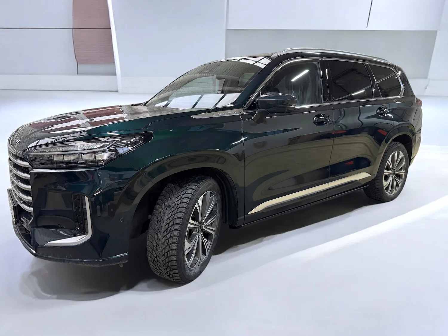 электрические выдвижные пороги ats для exeed vx