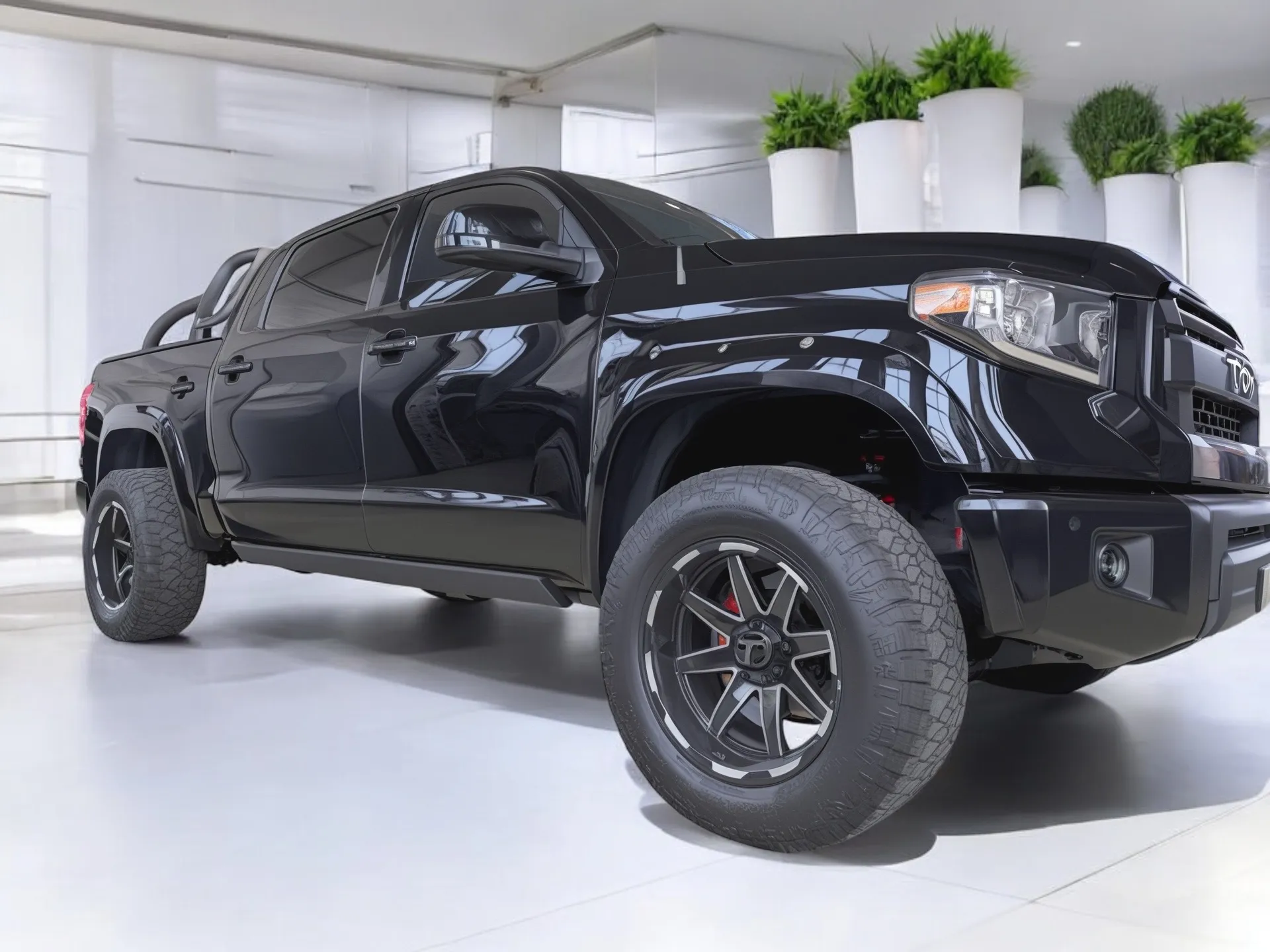 Выдвижные пороги ATS для Toyota Tundra
