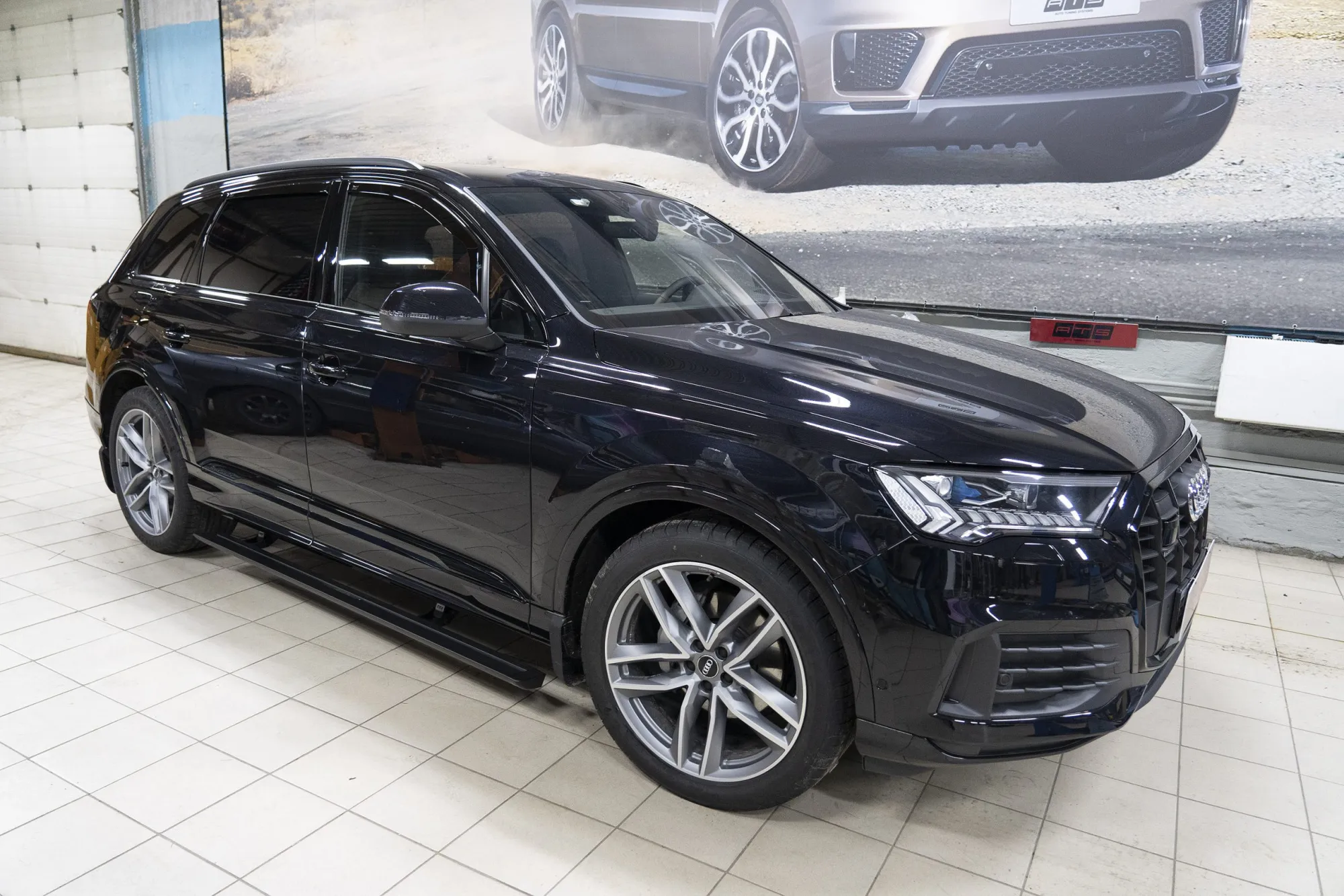 электрические пороги ATS для Audi Q7 - 4M