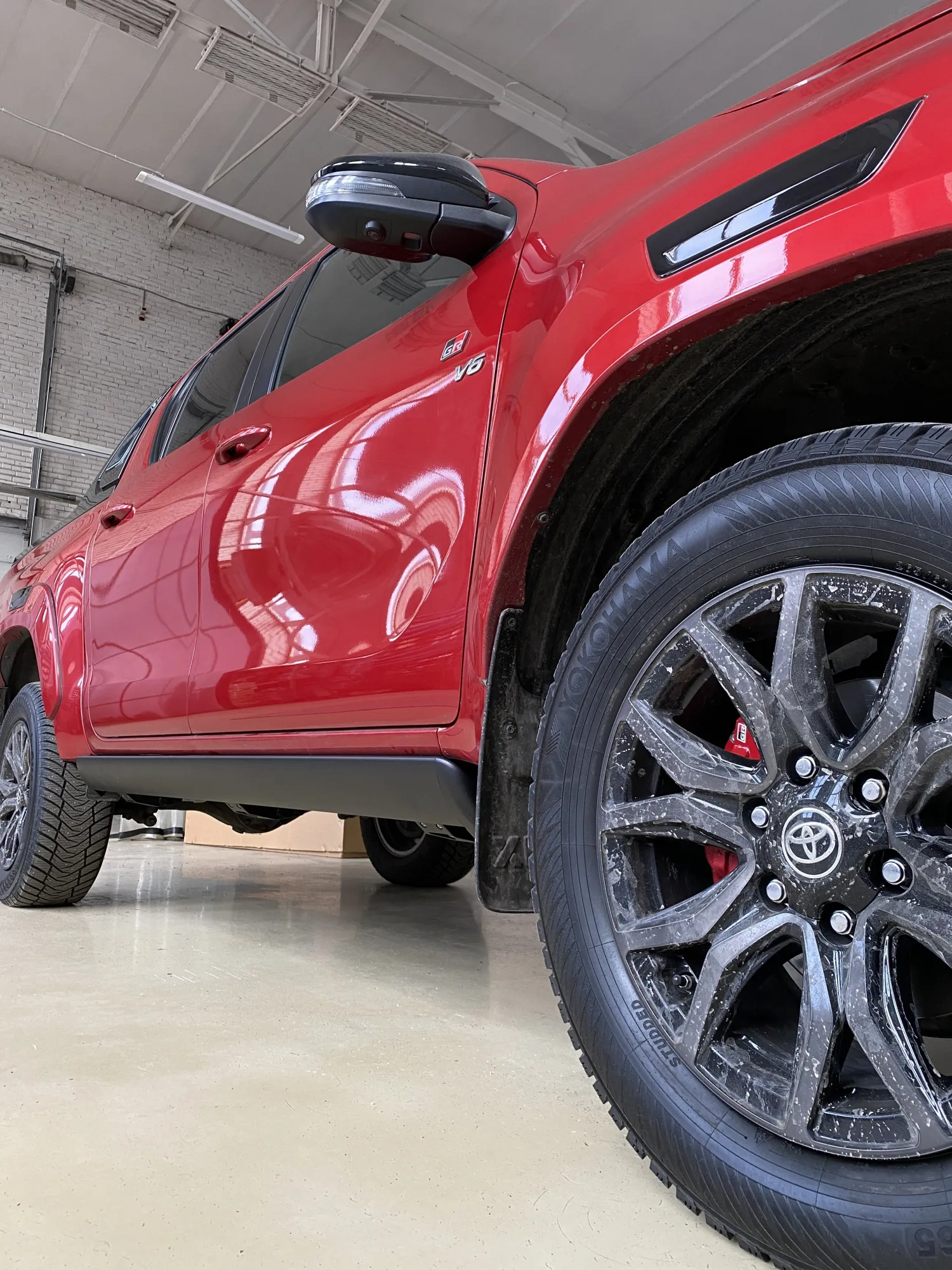 Электропороги ATS Toyota Hilux