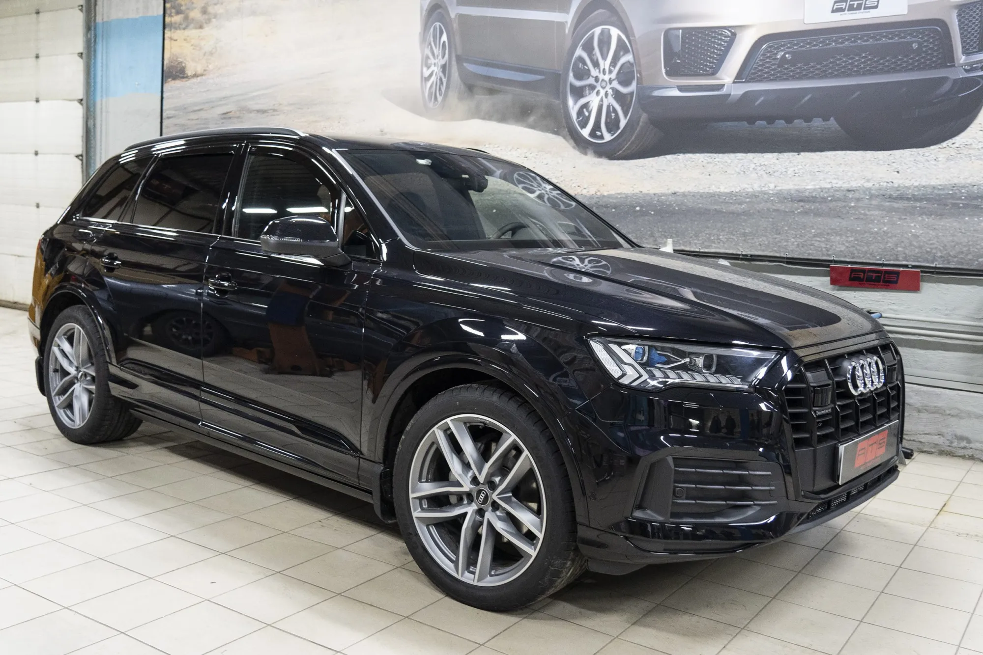электрические пороги ATS для Audi Q7 - 4M