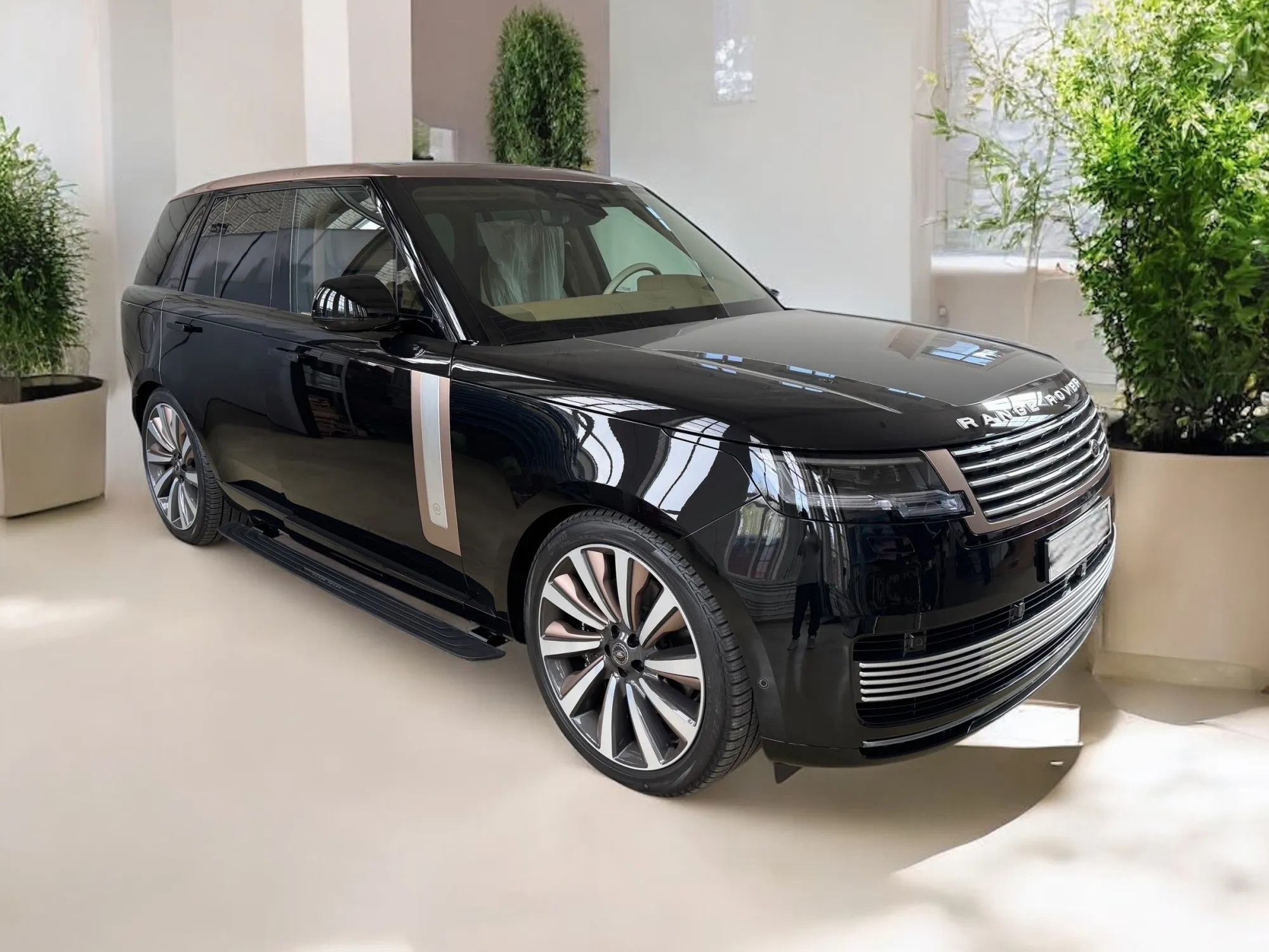 Оригинальные пороги Range Rover L460