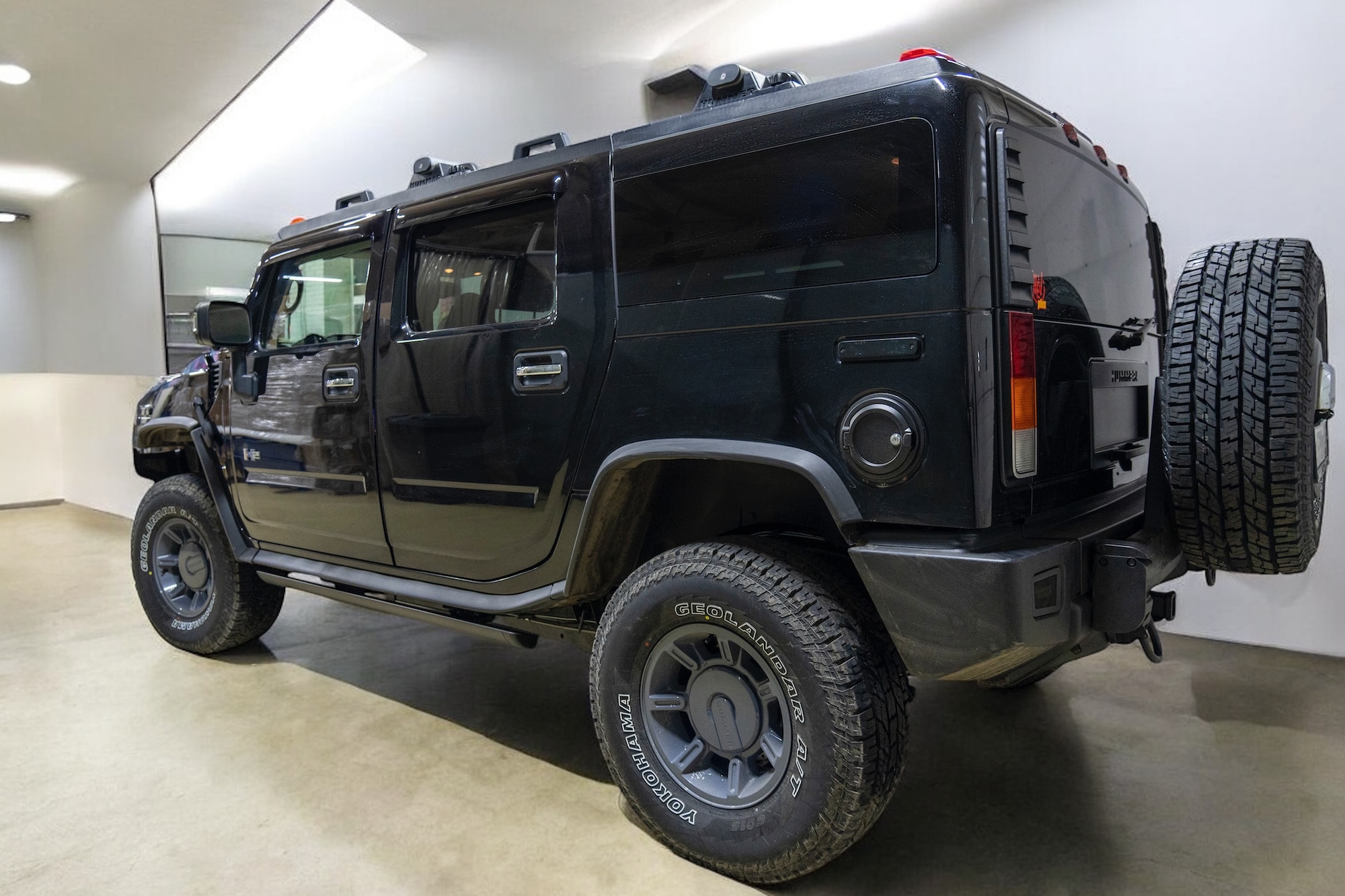 Выдвижные пороги ATS Hummer H2