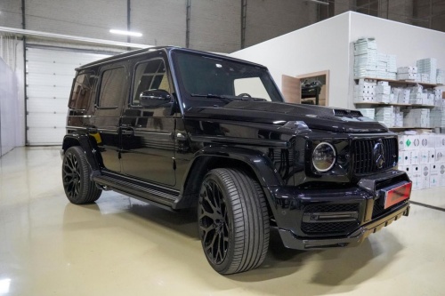Электрические выдвижные пороги ats для Mercedes g class