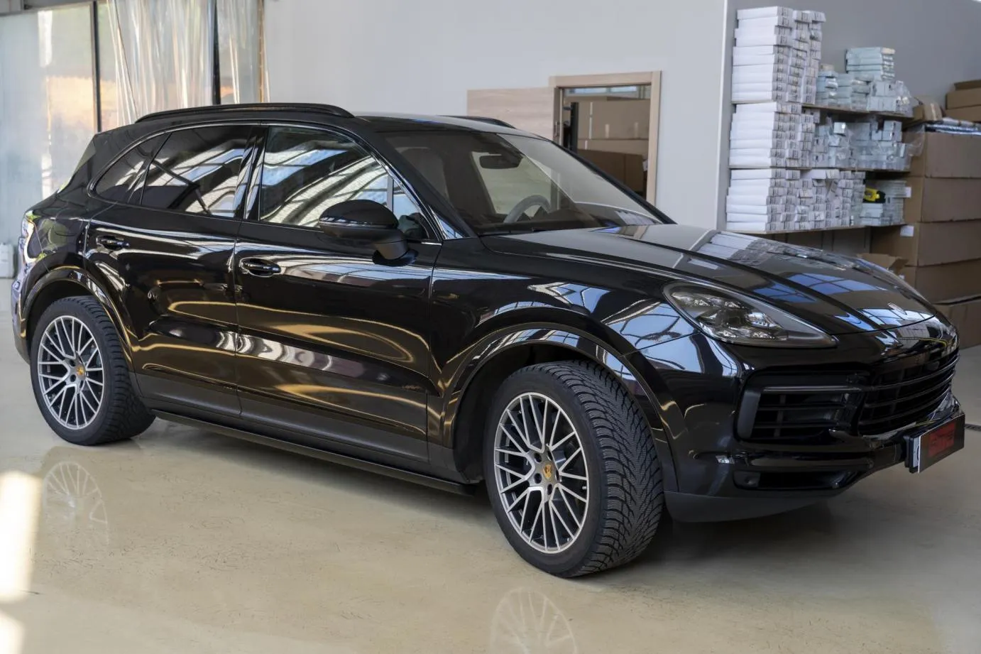 Доводчики дверей Porsche Cayenne