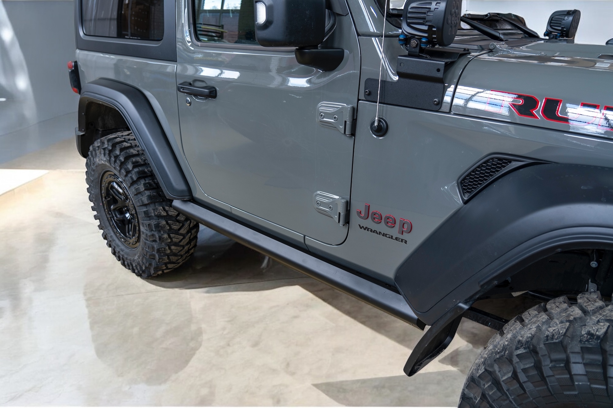 электрические выдвижные пороги ATS для автомобиля jeep wrangler 3D