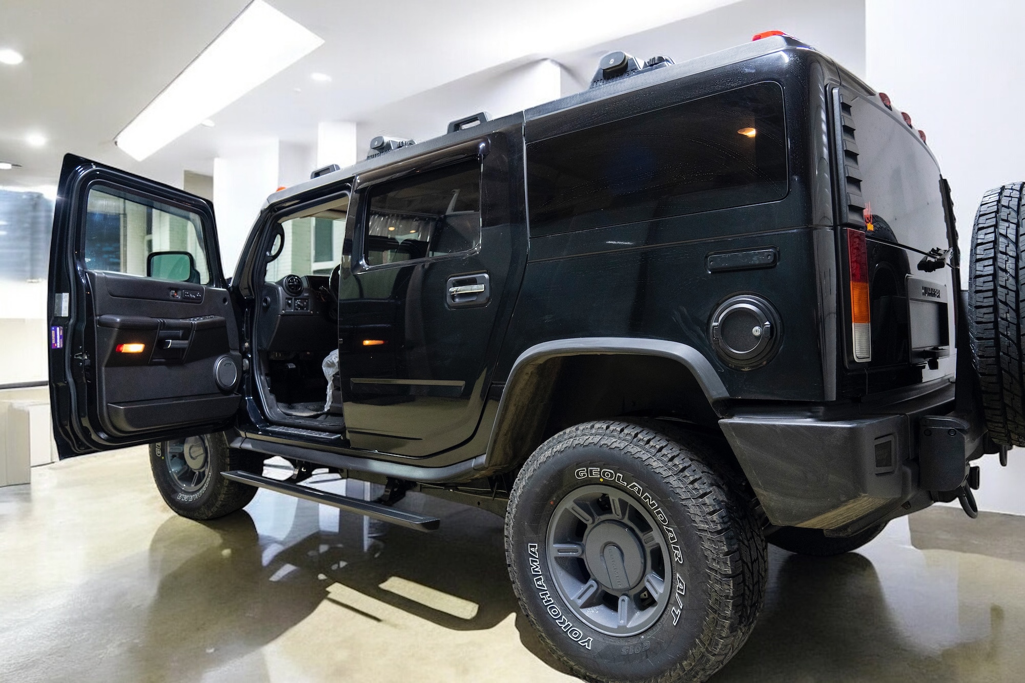 Выдвижные пороги ATS Hummer H2