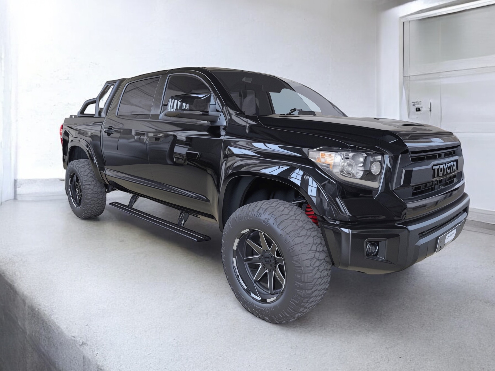 Выдвижные пороги ATS для Toyota Tundra