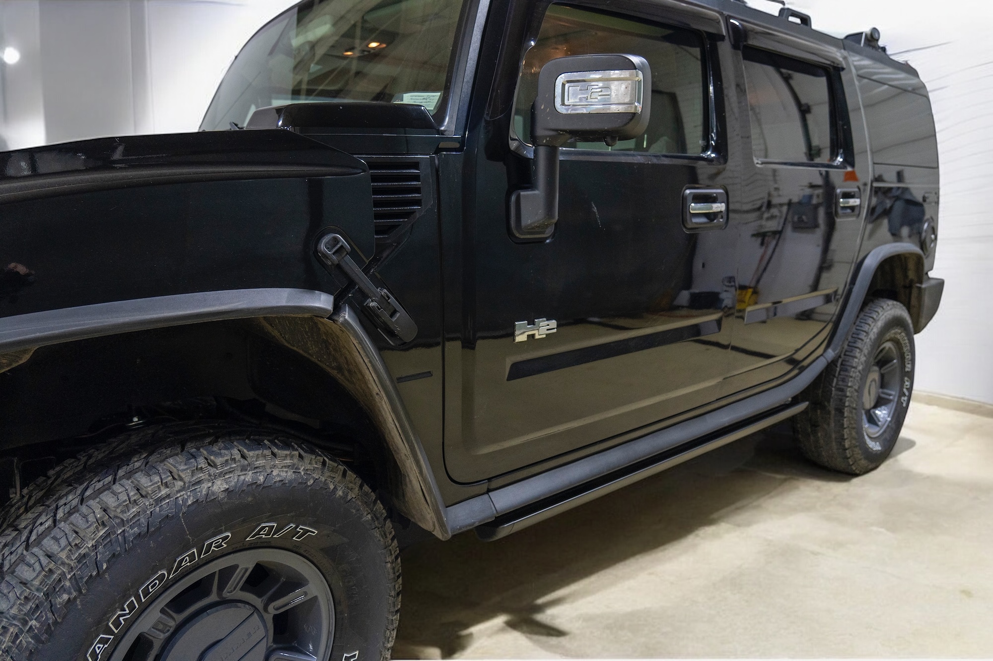 Выдвижные пороги ATS Hummer H2