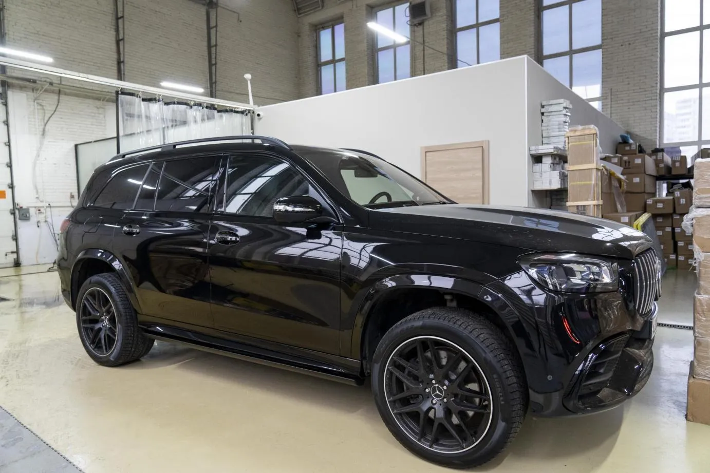 Доводчики дверей Mercedes-Benz GLS