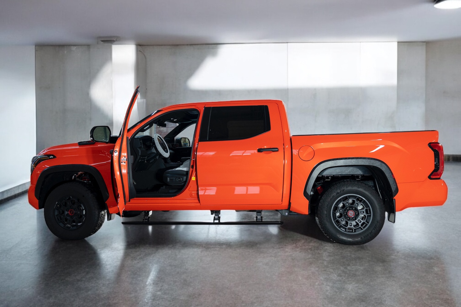 электрические выдвижные пороги ATS для toyota tundra 3 