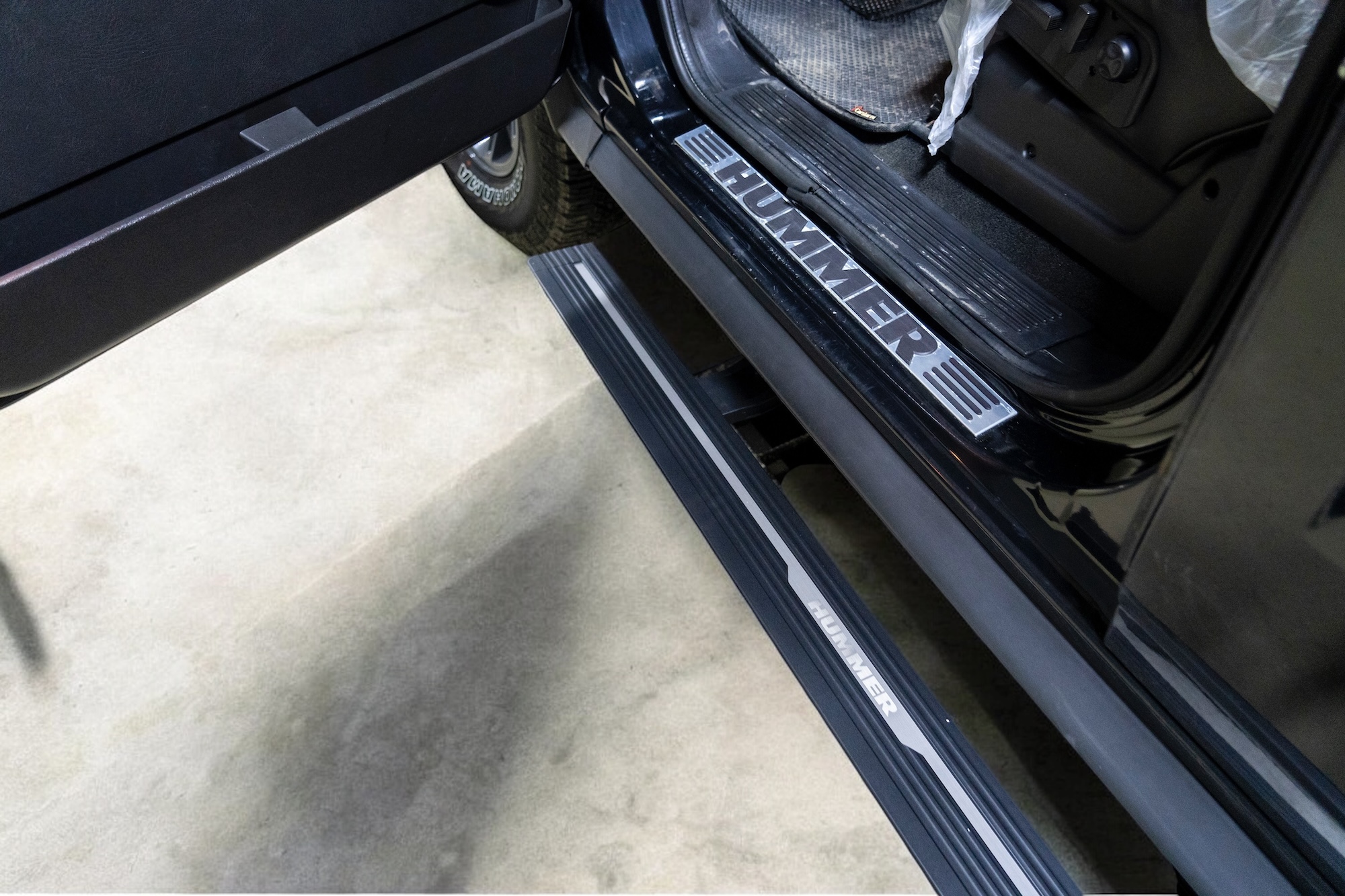 Выдвижные пороги ATS Hummer H2