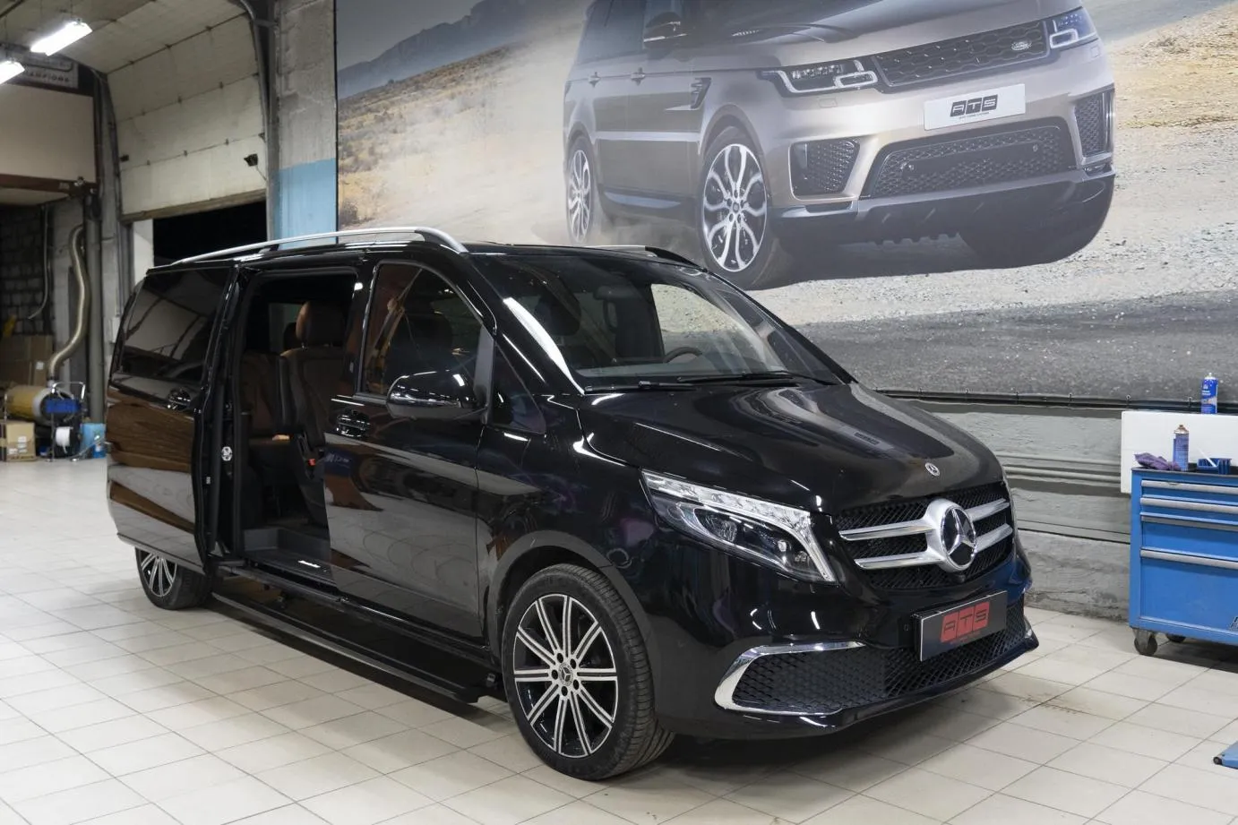 Доводчики дверей Mercedes-Benz V-class