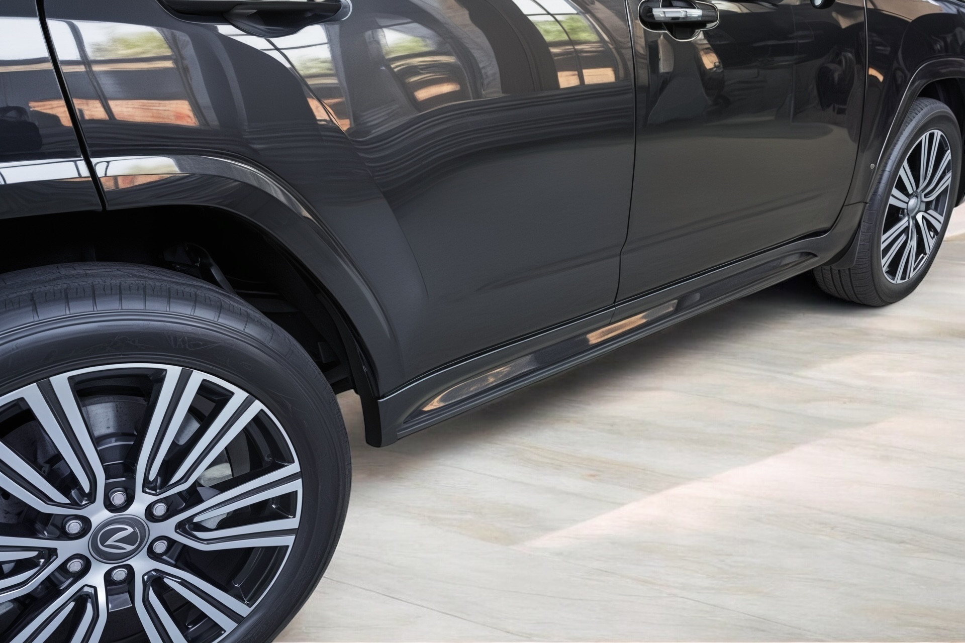 Электрические выдвижные пороги ATS для Lexus LX 600