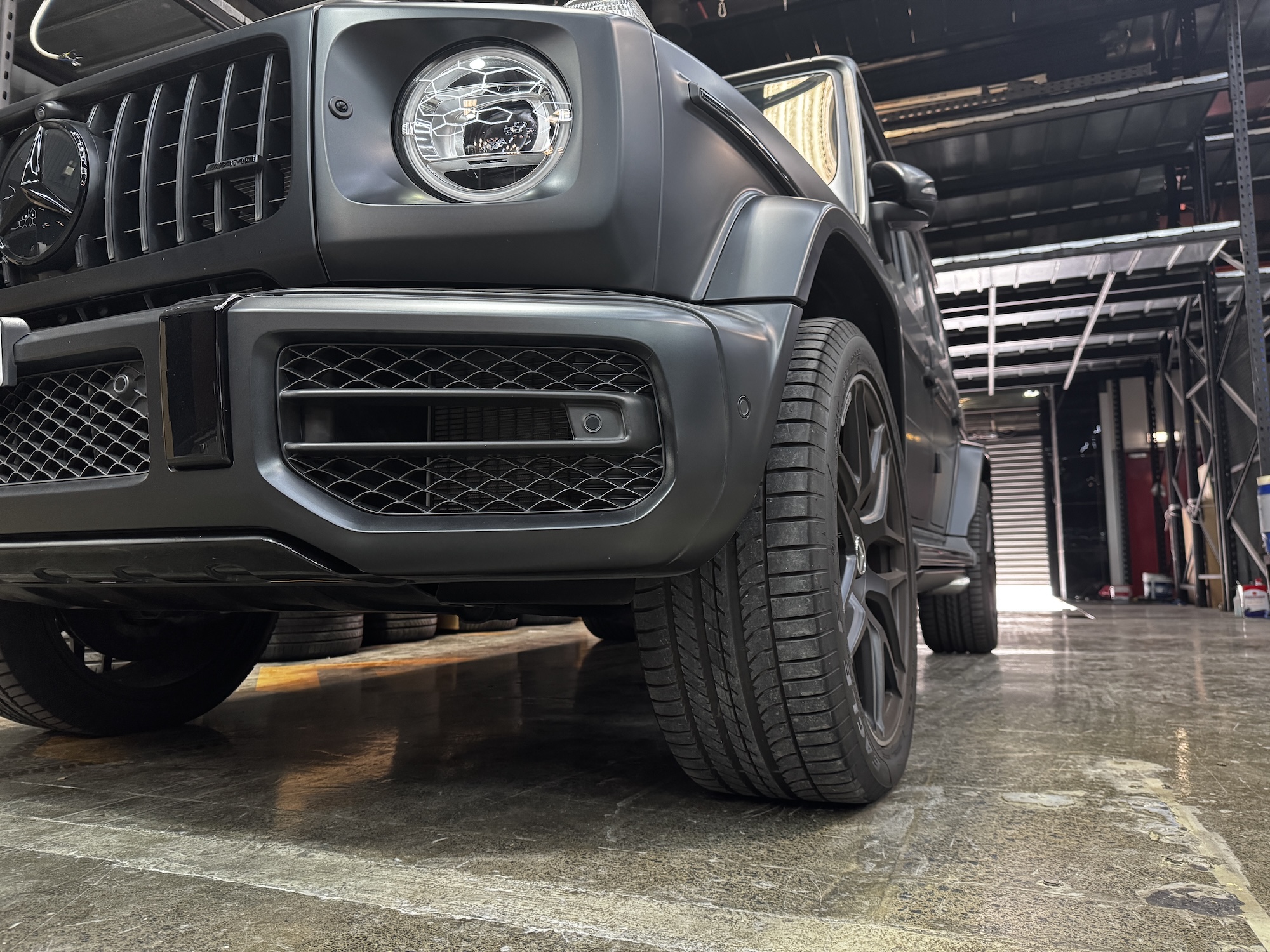 Электрические выдвижные пороги ats для Mercedes g class
