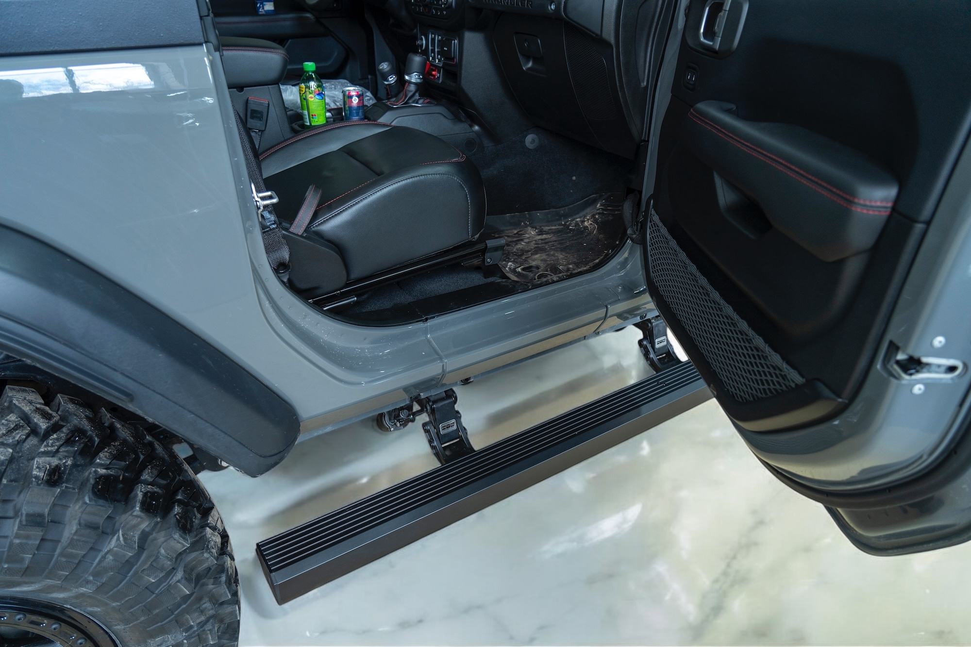 электрические выдвижные пороги ATS для автомобиля jeep wrangler 3D